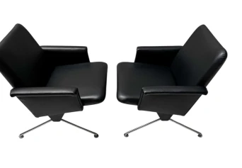 Mid-Century Modern Lounge Chairs No. 1432 by Andre Cordemeijer for Gispen, 1961